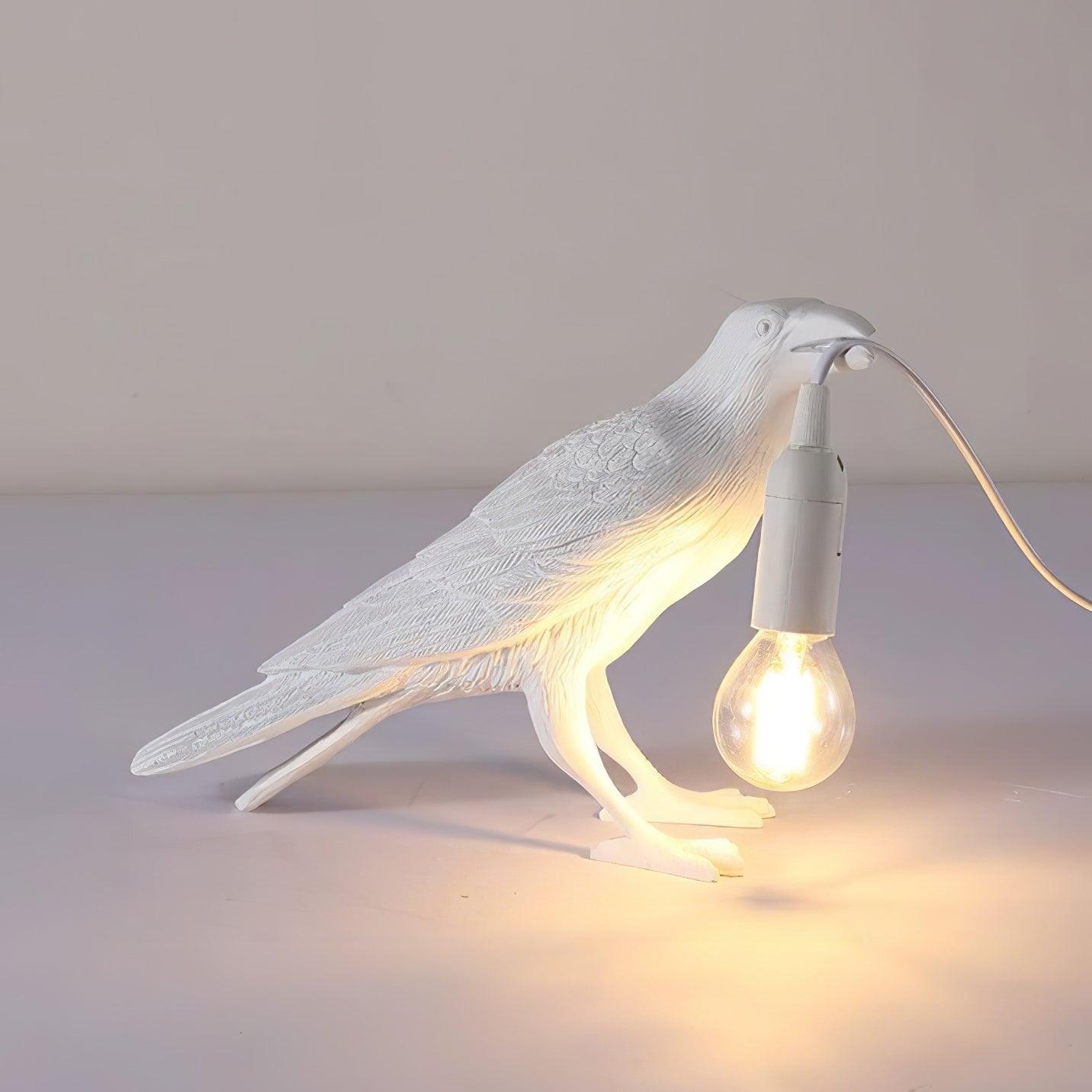 Unique Bird Design LED Desk Lamp with Plug