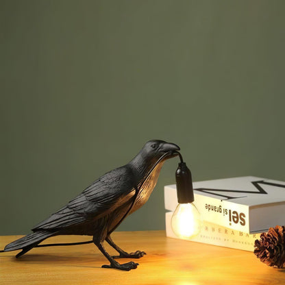 Unique Bird Design LED Desk Lamp with Plug