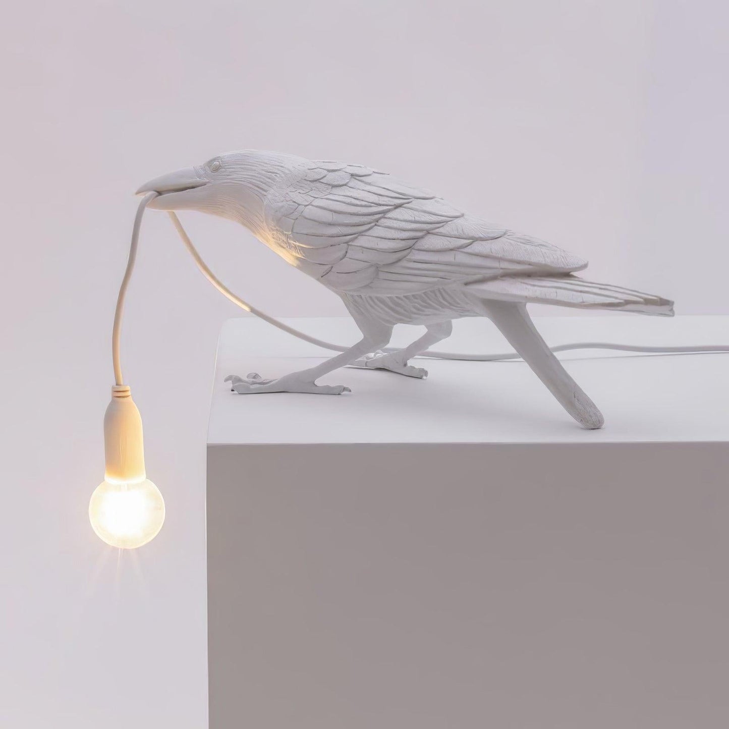Unique Bird Design LED Desk Lamp with Plug