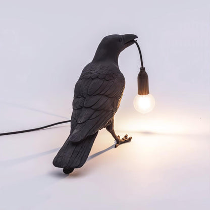 Unique Bird Design LED Desk Lamp with Plug