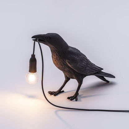 Unique Bird Design LED Desk Lamp with Plug