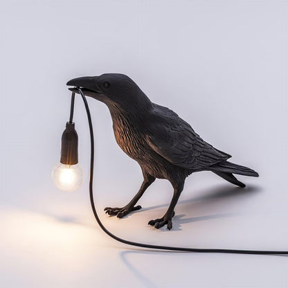 Unique Bird Design LED Desk Lamp with Plug