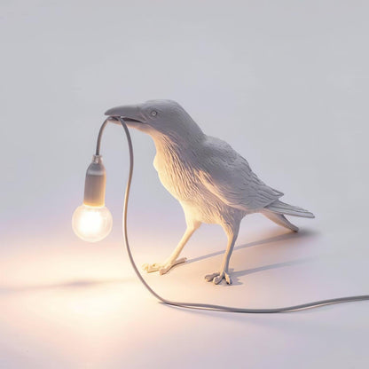Unique Bird Design LED Desk Lamp with Plug