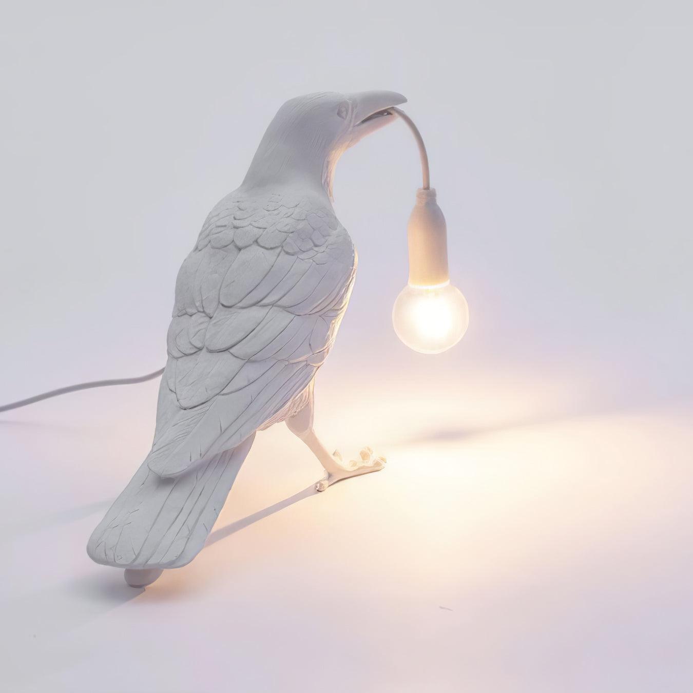 Unique Bird Design LED Desk Lamp with Plug