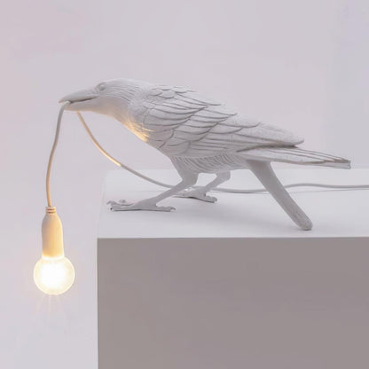 Unique Bird Design LED Desk Lamp with Plug
