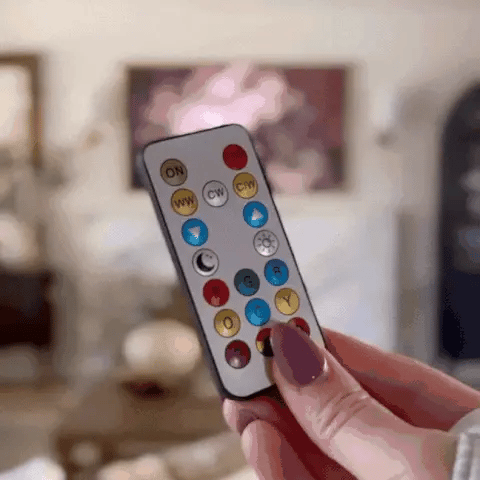 Color Changing LED Bulb with Remote Control - Fesara