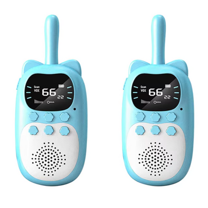 Fun Kids Two Way Radio Set with 3KM Range LCD - Fesara