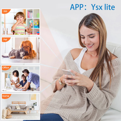 Compact Outdoor Wi-Fi Camera HD 1080P Night Vision