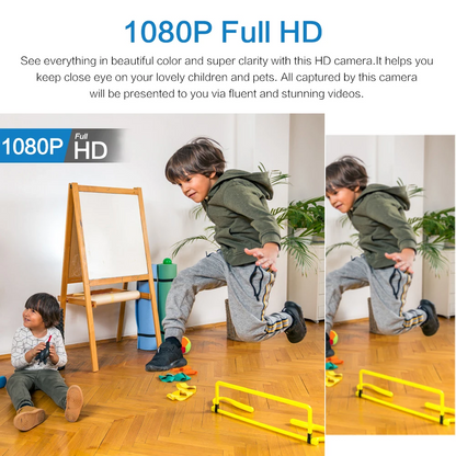 Compact Outdoor Wi-Fi Camera HD 1080P Night Vision