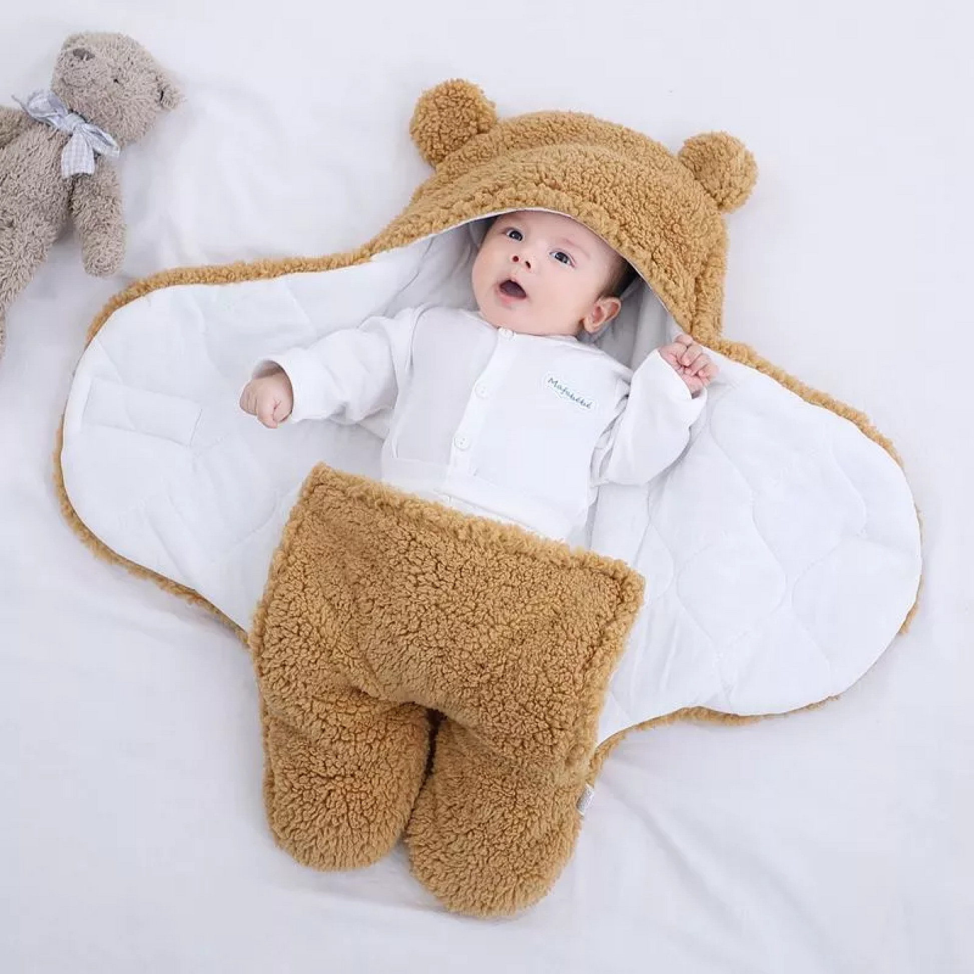 Soft Baby Swaddle Blanket in 7 Pastel Colors - Fesara