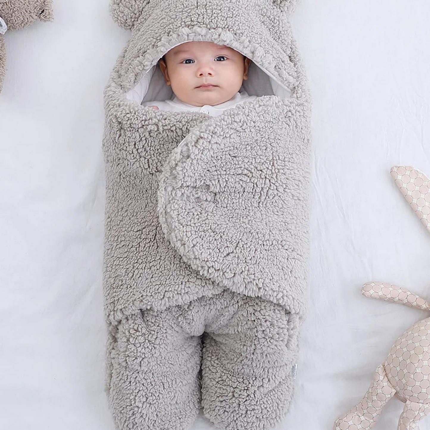 Soft Baby Swaddle Blanket in 7 Pastel Colors