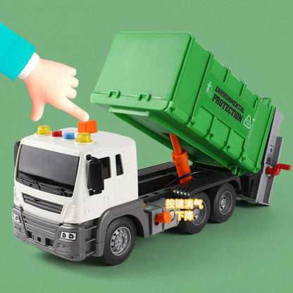 Fun Green Recycling Truck Toy