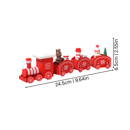 Rustic Wood Railway Track