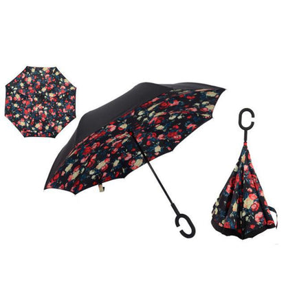 Windproof Automatic Folding Rain Umbrella