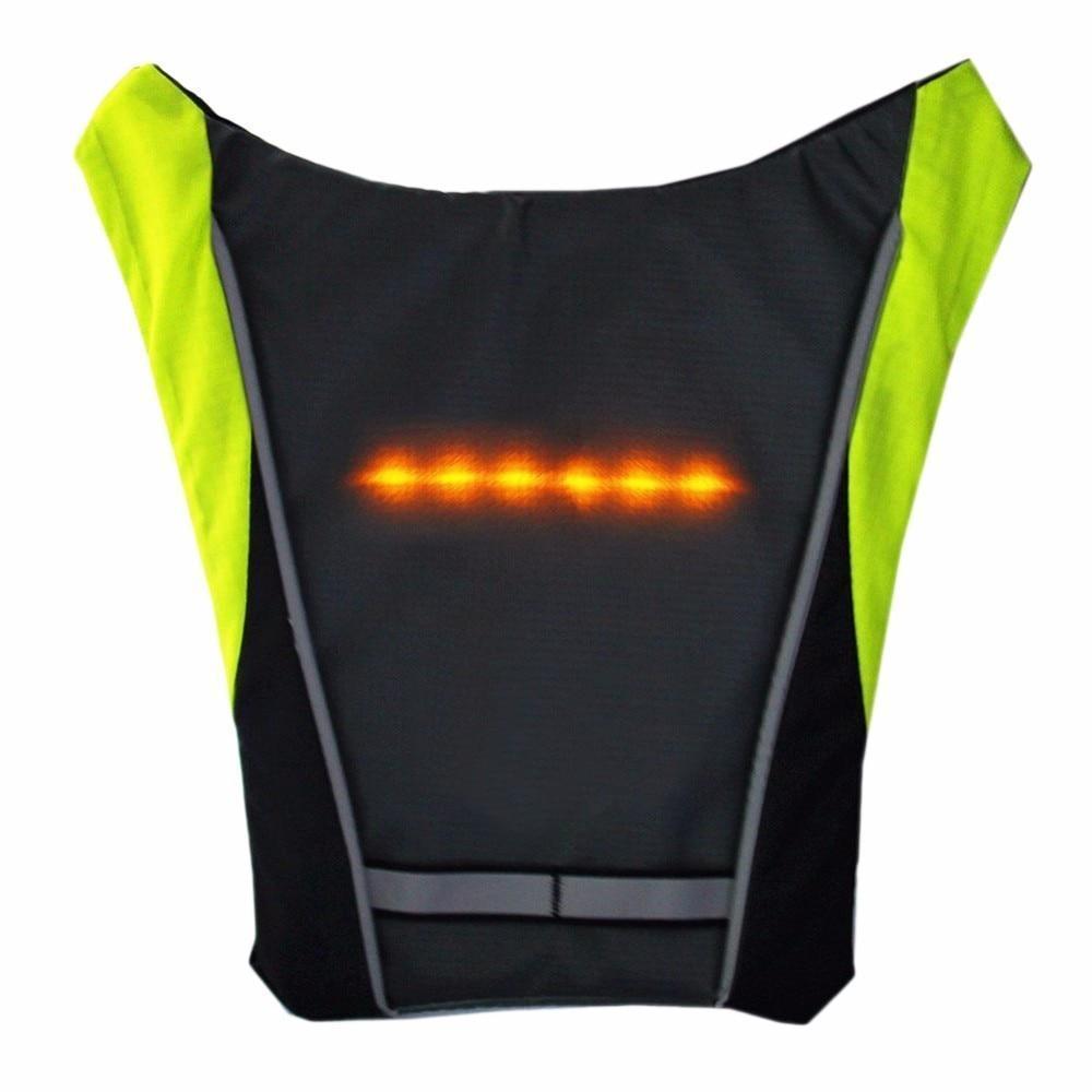 Visible LED Safety Vest for Cycling Outdoor Use