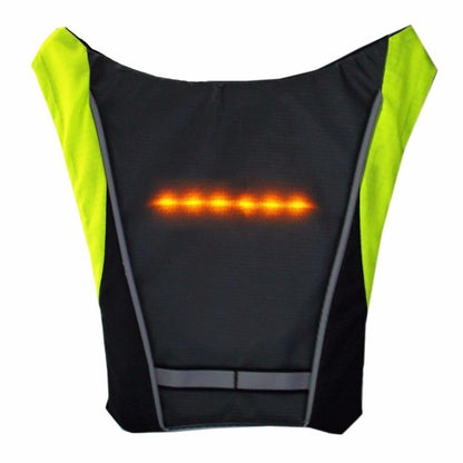 Visible LED Safety Vest for Cycling Outdoor Use