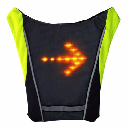 Visible LED Safety Vest for Cycling Outdoor Use