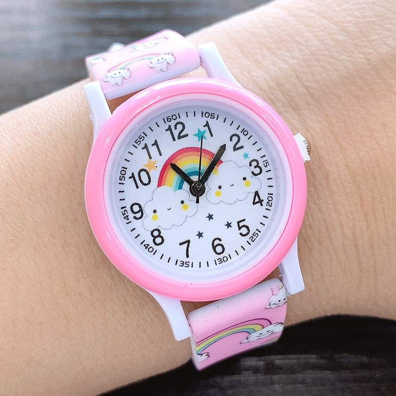 Colorful Kids Watch Silicone Strap