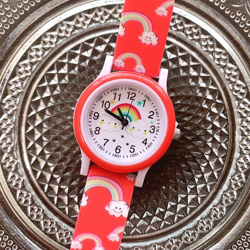 Colorful Kids Watch Silicone Strap
