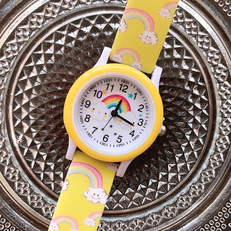 Colorful Kids Watch Silicone Strap