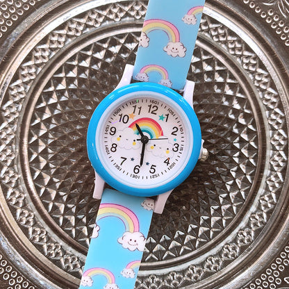Colorful Kids Watch Silicone Strap