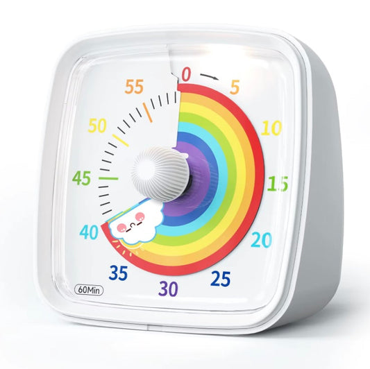 Colorful Kids Timer Clock - Fesara