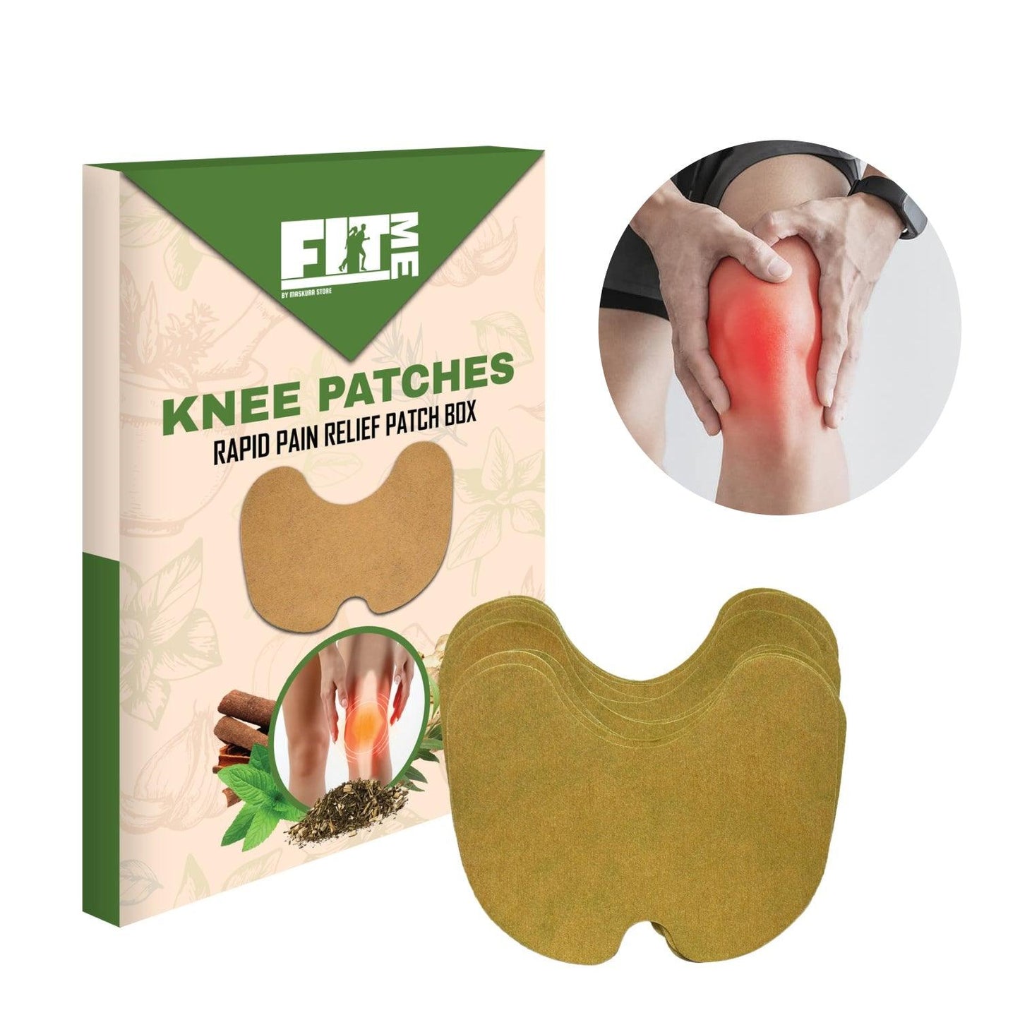 Natural Pain Relief Patch Set with Soothing Herbal Support - Fesara