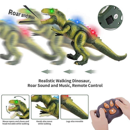 Fun LED T-Rex Toy with Sound Effects