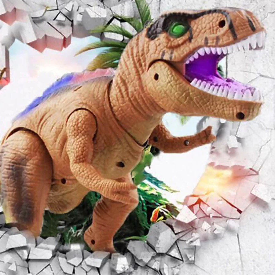 Fun Interactive Walking Dinosaur Toy