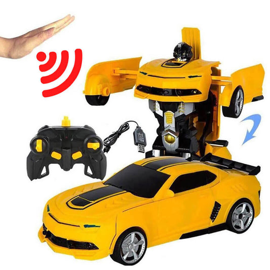 Cool 2-in-1 Remote Control Robot Car Toy - Fesara