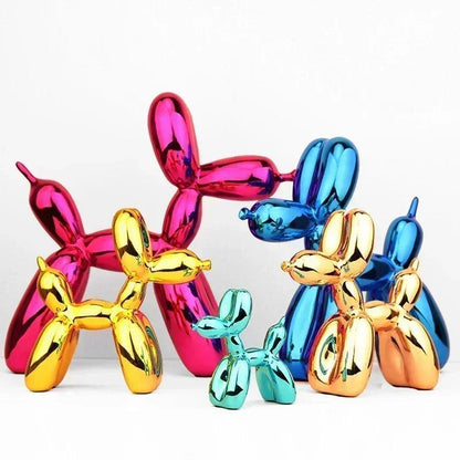 Colorful Dog Figurine - Fun Home Decoration
