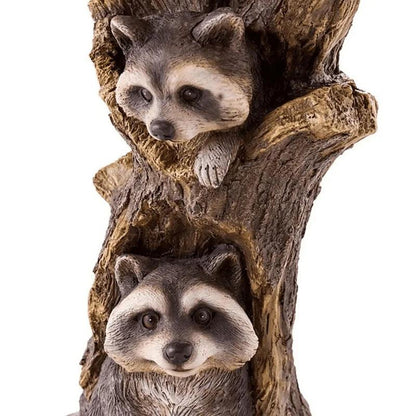 Classic Outdoor Bird Bath - Resin Animal Decor