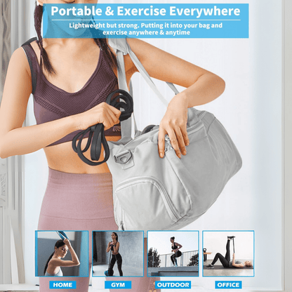 Resistforce – Pull-up support rings set for pull-up support and strength increase 6