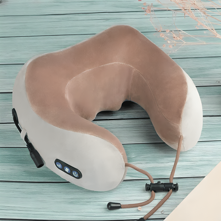 Soft Neck Massage Pillow for Back Pain Relief - Fesara