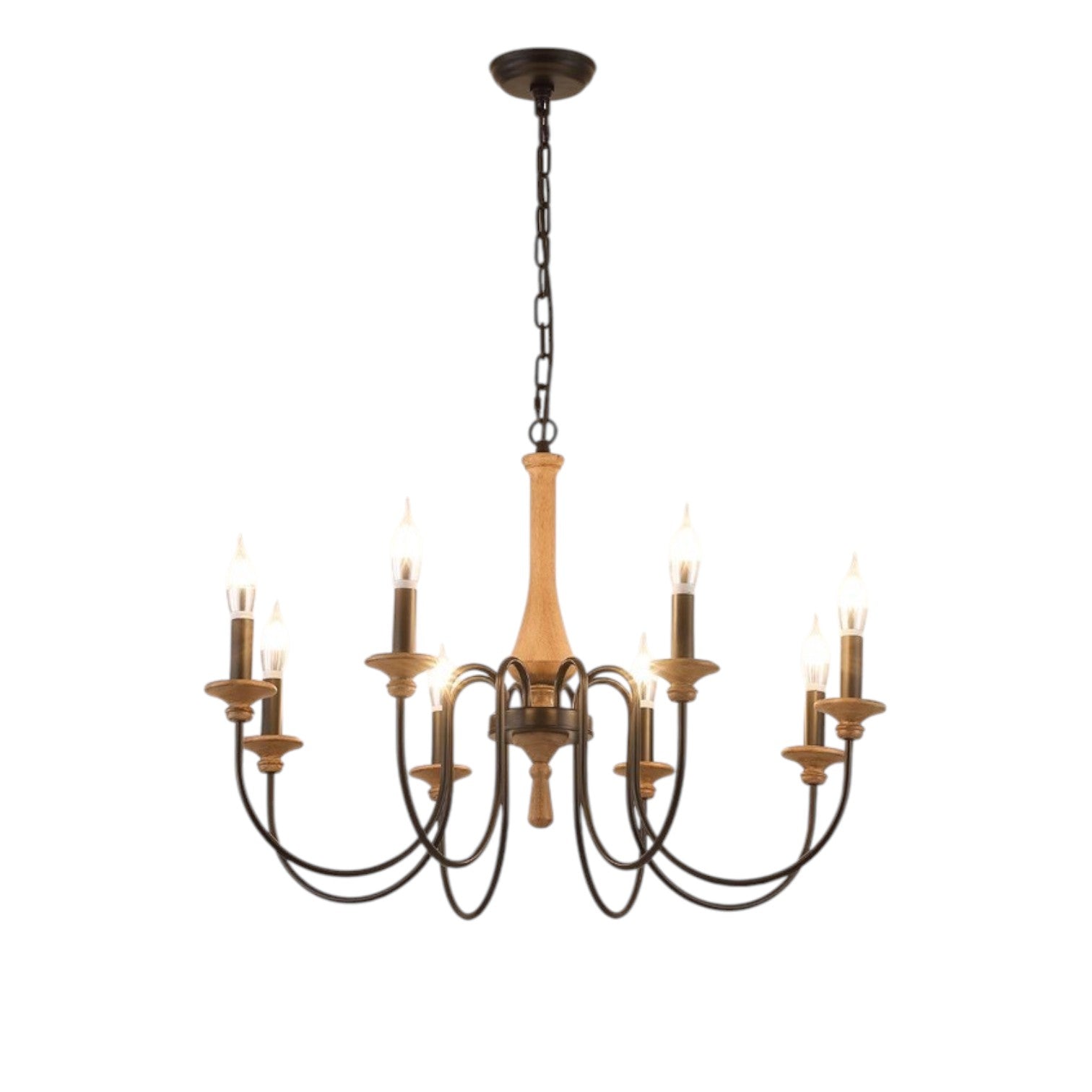 Resy's Vintage chandelier for bedroom 4
