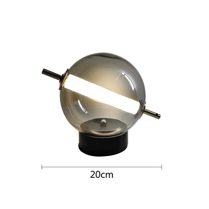 Classic Glass Table Lamp with Soft Warm Light