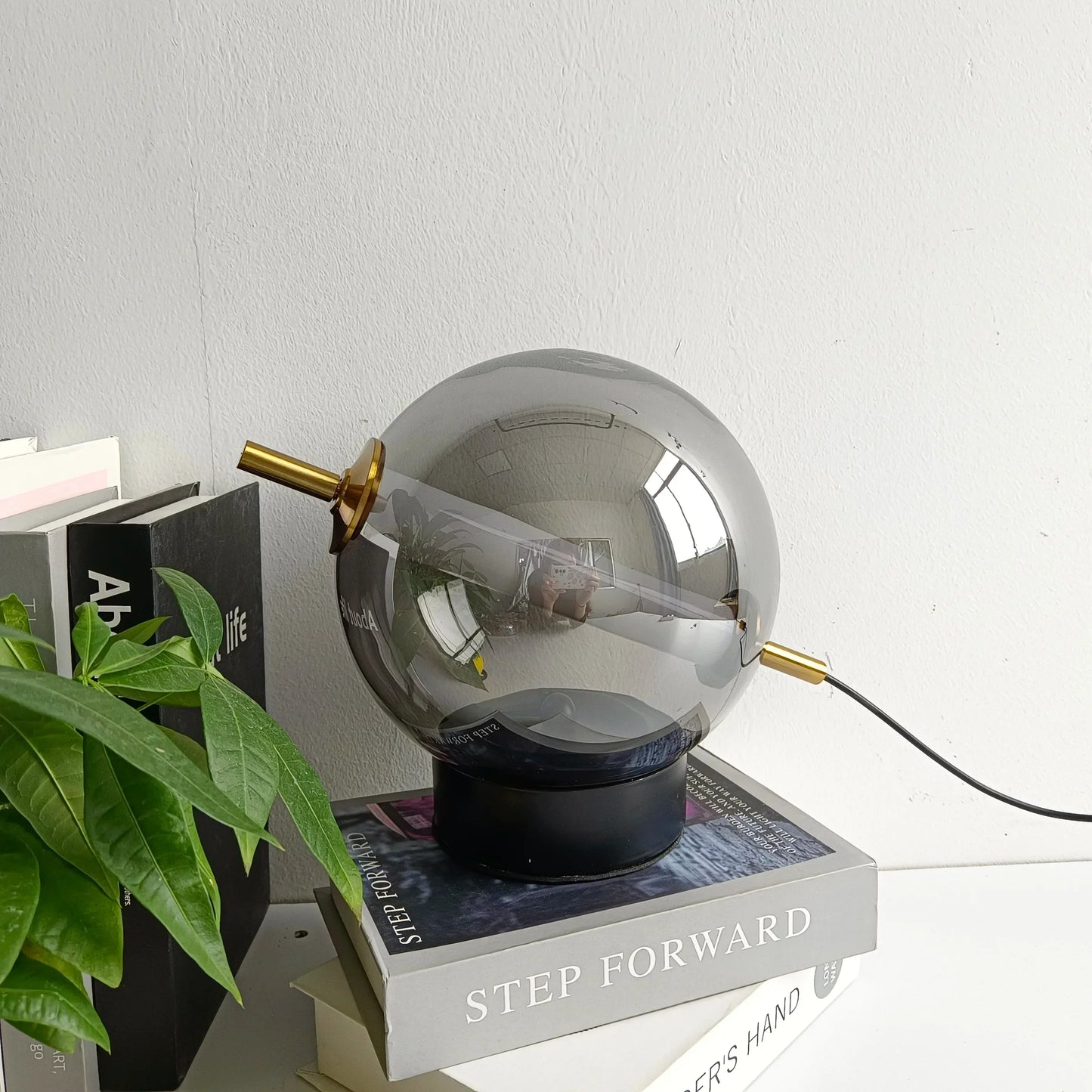 Classic Glass Table Lamp with Soft Warm Light