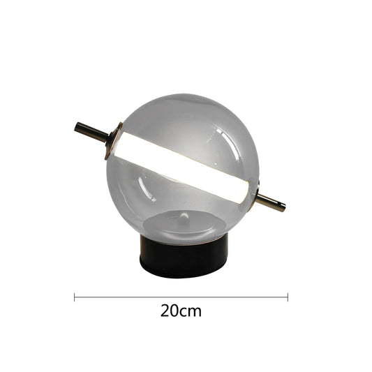 Classic Glass Table Lamp with Soft Warm Light - Fesara
