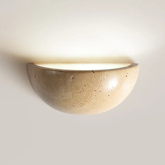 Contemporary Half Round Wall Lamp - Fesara