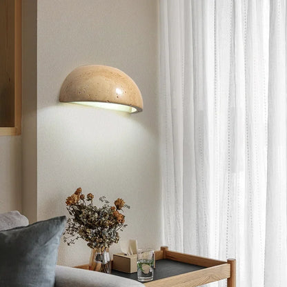 Contemporary Half Round Wall Lamp
