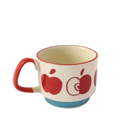 RetroCeramica | Unique Stylish Mid-Century Ceramic Coffee Mugs Set 7