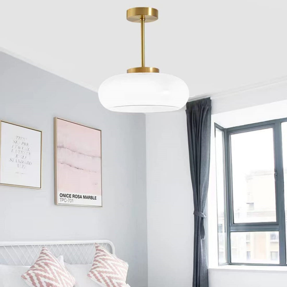 Classic Circular Overhead Lighting Fixture