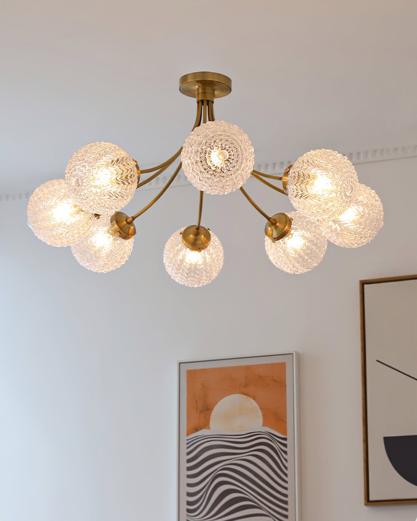 Classic Glass Pendant Light