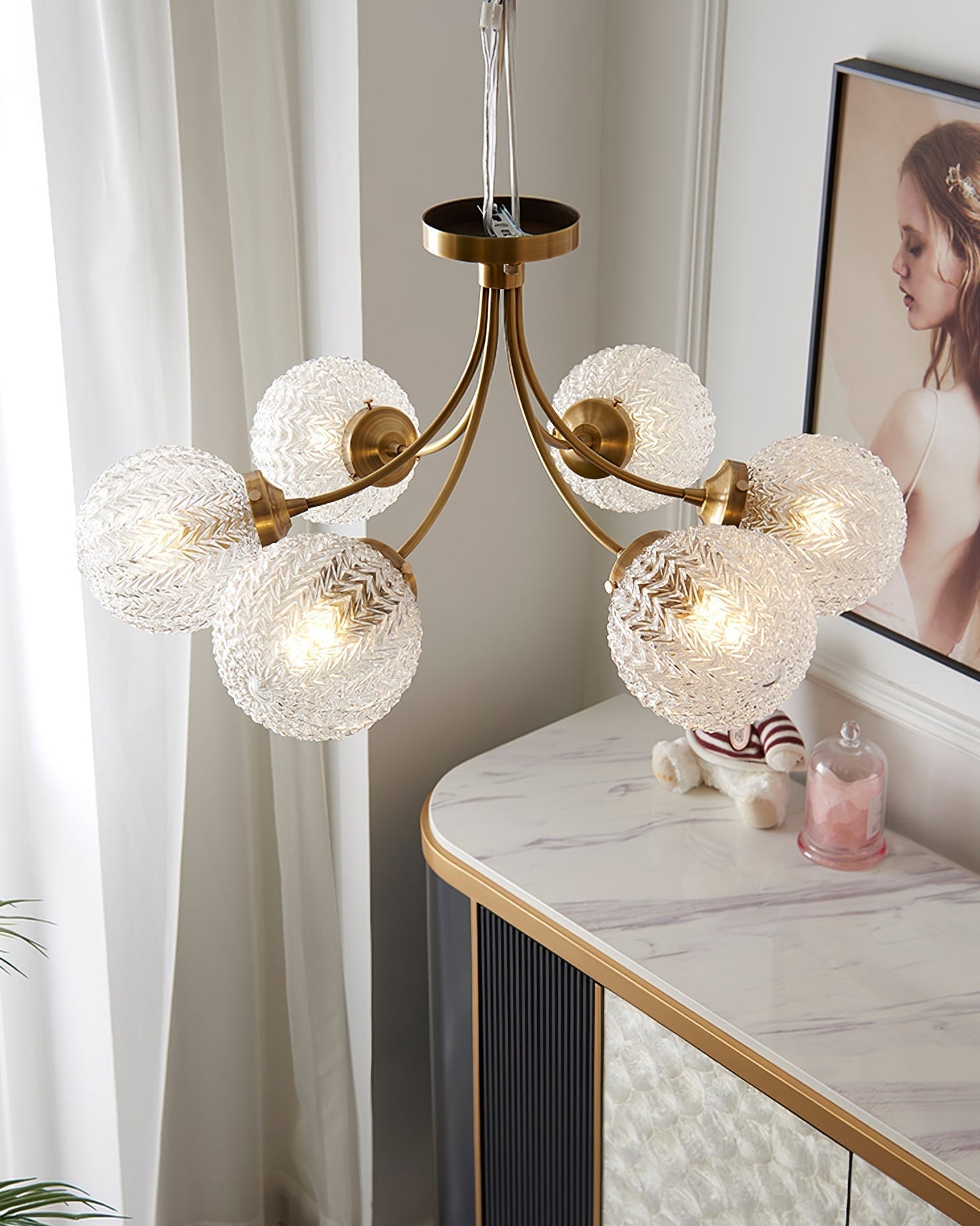 Classic Glass Pendant Light