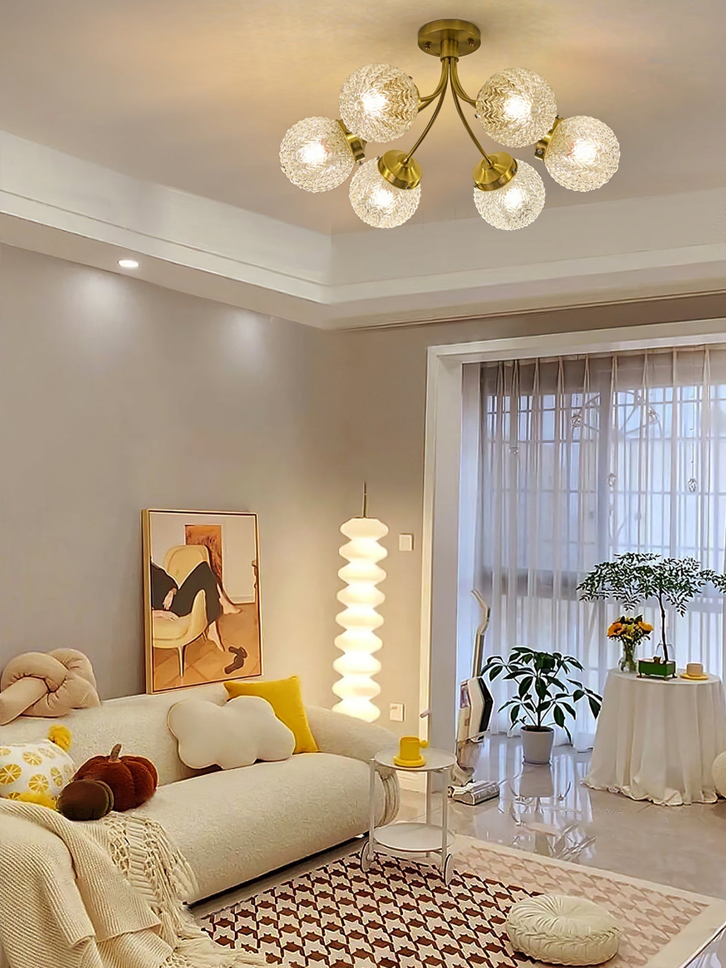 Classic Glass Pendant Light