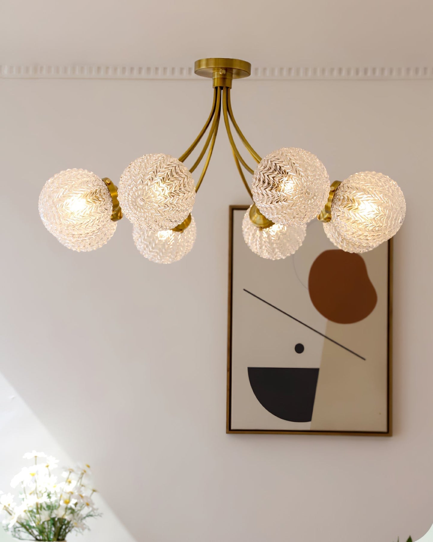 Classic Glass Pendant Light