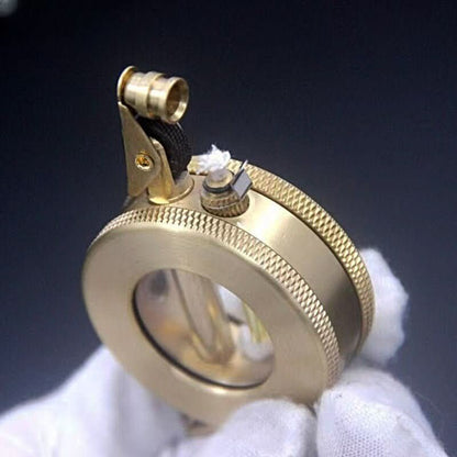 Classic Portable Metal Lighter in Vintage Style