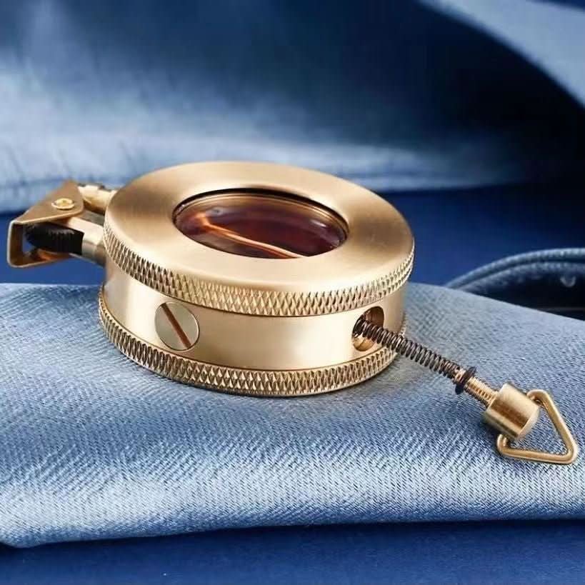 Classic Portable Metal Lighter in Vintage Style