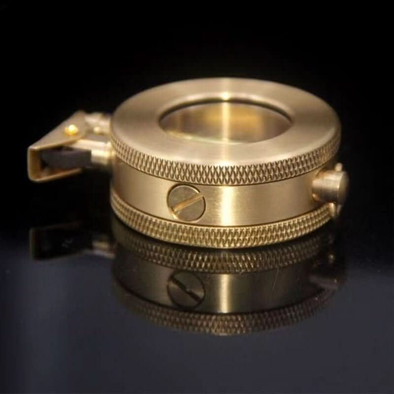 Classic Portable Metal Lighter in Vintage Style