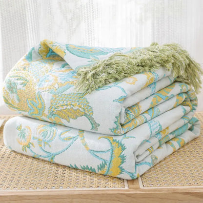Fesara Soft Floral Throw Blanket